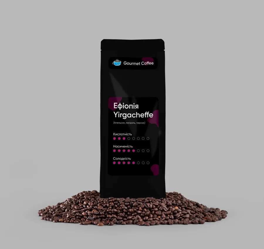 Ефіопія Yirgacheffe для фільтра та гейзера